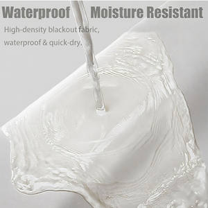 현대 빛 필터링 창 음영 하이 퀄리티 투명 쉬어 롤러 블라인드 전기 수직 내장 일반 폴리에스터 - Product Image 2