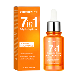 CHIC BEAUTE 7 in 1 เซรั่มบำรุงผิวหน้าไนอะซินาไมด์และวิตามินซี ช่วยลดเลือนจุดด่างดำ ฟื้นบำรุงผิวให้ชุ่มชื้น กระจ่างใส - Product Image 4