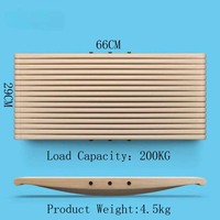 Planche d'équilibre en bois pour massage des pieds et entraînement des chevilles, capacité de charge 200 kg, en stock, prix bas, vente directe usine pour le fitness