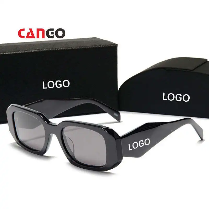 Cango Shades Sunglasses Wholesale Trendy Womans Glasses Famous Brand Ladies Custom Sunglasses Logo Men Designer Sunglasses