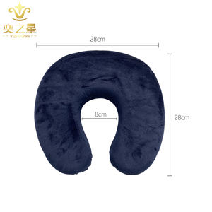 Oreiller de cou en mousse à mémoire de forme, coussin en forme de U, doux, à rebond lent, nouveau produit, 2021 - Product Image 2