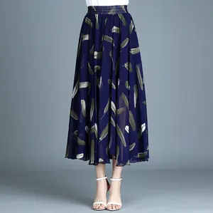 女性用プリーツスカート中国サプライヤー新ブランドレディーススカート