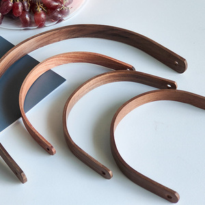 ด้ามจับไม้ไผ่ทรงกลม ติดตั้งง่ายสำหรับถาดแก้วกาน้ำชาสไตล์จีน - Product Image 3