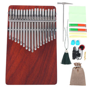Kalimba pulgar Piano pequeño portátil de madera 17 tecla dedo principiante instrumento de música <span class=keywords><strong>K17A</strong></span> - Product Image 1
