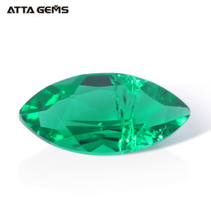 10*5มิลลิเมตร1กะรัต Hydrothermal แซมเบียสร้างมาร์คีสตัดราคาหินมรกต - Product Image 3