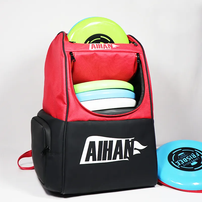 Fashion Durable Frisbee Disc Golf Backpack Up To 20 Disc Capacity Shuttle Bag