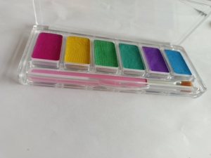Offre spéciale bon marché outil de <span class=keywords><strong>peinture</strong></span> de palette de 6 couleurs kit de fournitures de <span class=keywords><strong>peinture</strong></span> de corps de visage en gros - Product Image 2