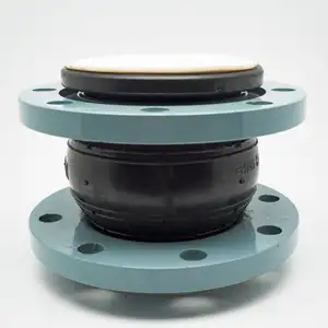 Factory Price DIN Pn16 Zinc Plated Flange PTFE Lined Flexible Single Sphere Rubber Expansion Joint