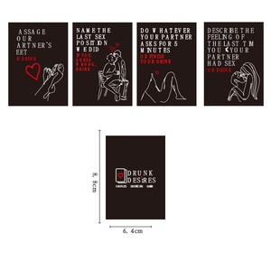 Para deseos borrachos, juego <span class=keywords><strong>de</strong></span> cartas <span class=keywords><strong>de</strong></span> póquer para adultos, comandos <span class=keywords><strong>de</strong></span> dormitorio, juguete sexual para parejas, naipes <span class=keywords><strong>de</strong></span> <span class=keywords><strong>amor</strong></span> - Product Image 3