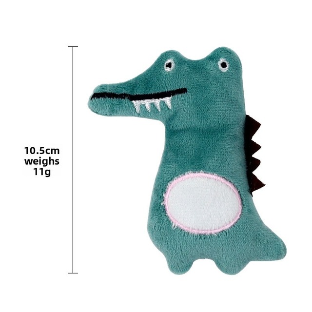 Plush Cat Toy with Catnip for Kitten Teeth Grinding Thumb Pillow Pet Chewing Toy Pet Accessories