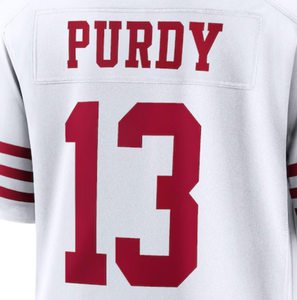 Maglie da Football Americano 2025 Cucite, Taglie Forti, Traspiranti, San Francisco 85 Kittle 54 Warner 13 Purdy - Product Image 4