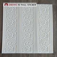 Papier peint autocollant en mousse 3D imitation cuir imperméable pour décoration intérieure, idéal pour le salon