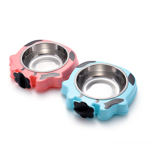 TC3057 Multi Shape Design Removable Pet Cage <strong>Water</strong> Feeder <strong>Dog</strong> <strong>Crate</strong> Food <strong>Bowl</strong> - Product Image 1