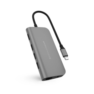 ฮับ USB-C 9-IN-1 รุ่น HyperDrive สีเทา - Product Image 3