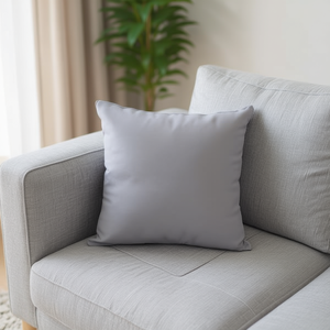 Tissu élastique haut de gamme Cojin Stretch gris 45*45 avec rembourrage en polyester, fabriqué en Chine pour les coussins de siège et les oreillers - Product Image 2