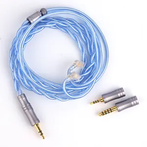 THIEAUDIO Oceania 24AWG Litz Type Palladium покрытием серебряный кабель аудио кабель зажим для наушников hifi кабель для наушников