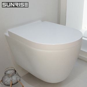 Inodoros de retrete para lavabo, <span class=keywords><strong>comprar</strong></span> <span class=keywords><strong>cisterna</strong></span> oculta, juego de <span class=keywords><strong>WC</strong></span>, recipiente para inodoro, inodoro montado en la pared, inodoro occidental, cerámica sin montura, 3/6L - Product Image 6