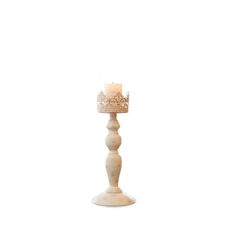Candélabres en métal créatifs Bougeoirs décoratifs pour décorations de dîner aux chandelles de mariage