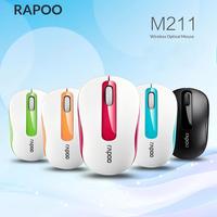 Souris sans fil Rapoo M218 2.4G 1000DPI optique USB Plug and Play pour ordinateur portable et ordinateur de bureau