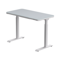 Avec tiroir caché enfants verrouillage chargement sans fil port USB table en verre bureau debout