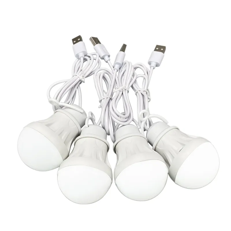 Notfall LED-Leuchten Tragbare USB-LED-Licht wiederauf ladbare Lampe USB-Lampe 3w Smart-Lampe