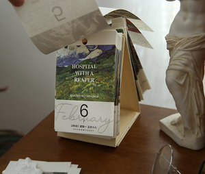 Support de <span class=keywords><strong>calendrier</strong></span> de bureau de taille intelligente, <span class=keywords><strong>calendrier</strong></span> de 365 jours, <span class=keywords><strong>calendrier</strong></span> 2023 <span class=keywords><strong>facile</strong></span> à détacher, impression à la demande avec boîte - Product Image 6