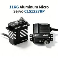 Servo Digital Micro HV sin Núcleo MG de 0.074 Segundos de Velocidad Rápida, CLS1227RP, Carcasa Metálica, 20g, 11KG de Torque, para Aviones y Coches RC