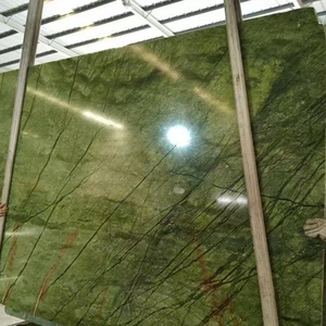 Bon <span class=keywords><strong>prix</strong></span> pour les dalles de marbre vert Dan Dong polies de 18 mm pour les sols et comptoirs des bâtiments commerciaux - Product Image 4