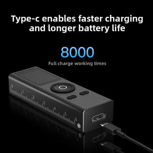 Télémètre <span class=keywords><strong>laser</strong></span> miniature portatif 30m, dispositif <span class=keywords><strong>de</strong></span> <span class=keywords><strong>mesure</strong></span> infrarouge, instrument <span class=keywords><strong>de</strong></span> <span class=keywords><strong>mesure</strong></span> <span class=keywords><strong>de</strong></span> pièce, règle <span class=keywords><strong>laser</strong></span> en alliage d'aluminium noir - Product Image 2