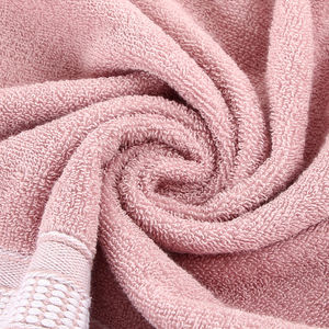 卸売ロンレンブランド環境に優しい織り込み式大人用速乾高級綿バスタオルカスタムパターン - Product Image 3