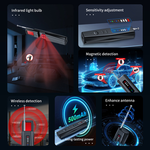 Détecteur de caméra cachée multifonctionnel 8MP 1080P, scanner de signal RF anti-espionnage, localisateur de traceur GPS, zoom optique 10x-20x pour les voyages - Product Image 3