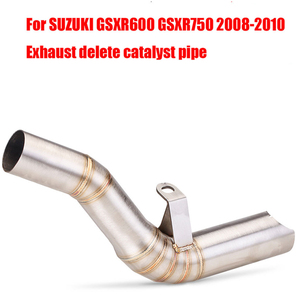 Pot d'échappement avec tuyau de raccordement intermédiaire à enfiler pour SUZUKI <span class=keywords><strong>GSXR</strong></span> 600 750 <span class=keywords><strong>K8</strong></span> K9 L1 GSXR750 GSXR600 2008-2010 - Product Image 5