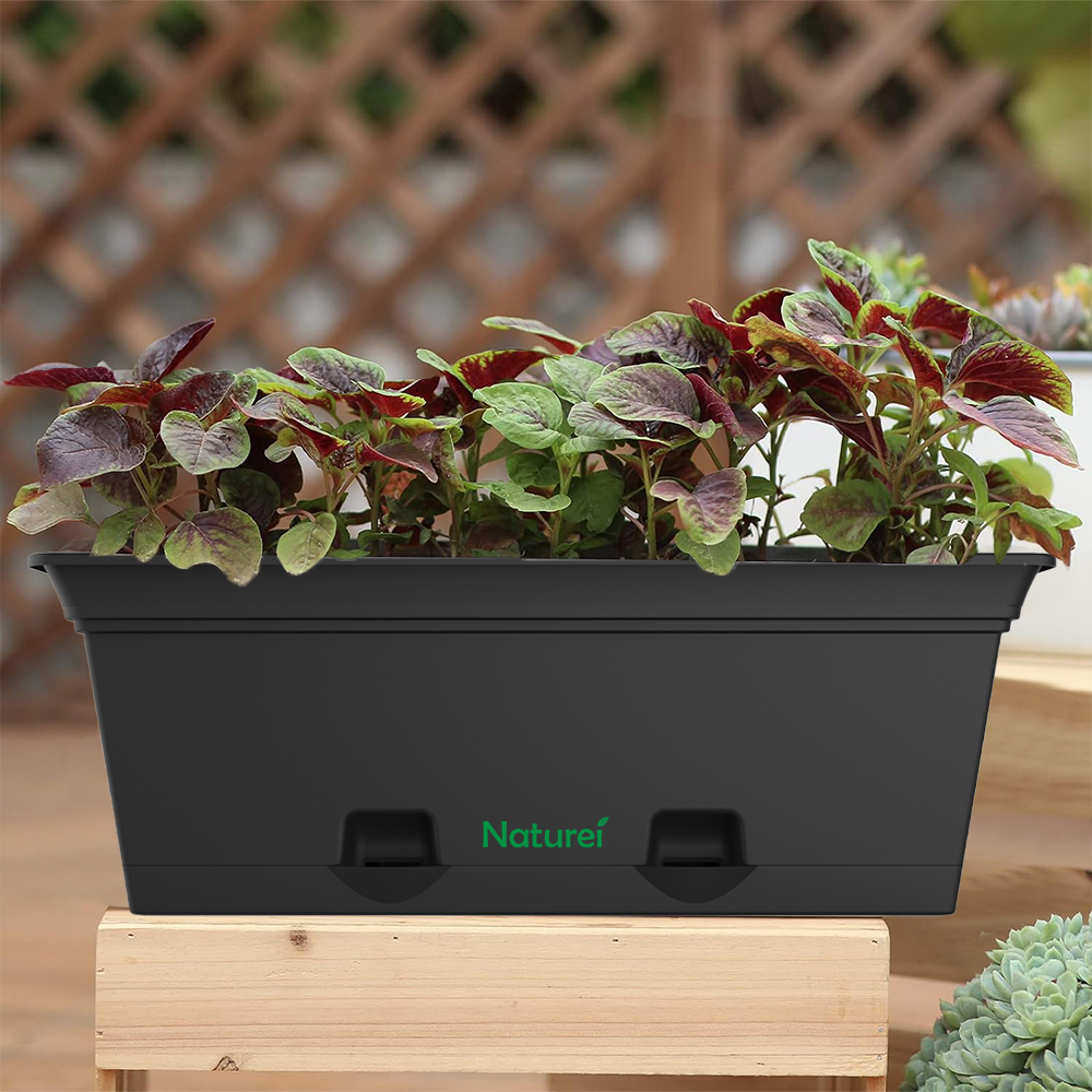 16 inch self watering planter Lexington Self-Watering Planter, 16" sq