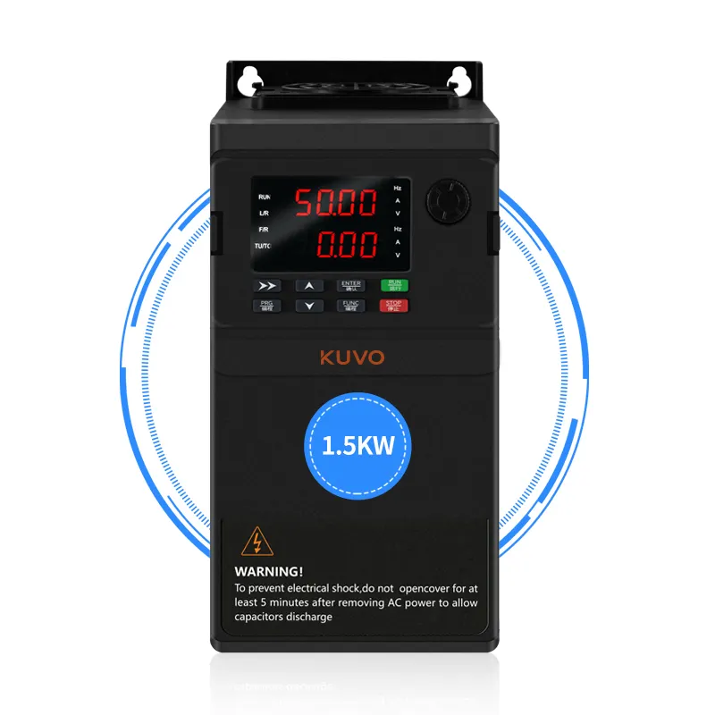 vfd drive 1,5 kw frequenzkonverter 220 v 50 hz 60 hz ac drehzahlregelung wechselrichter