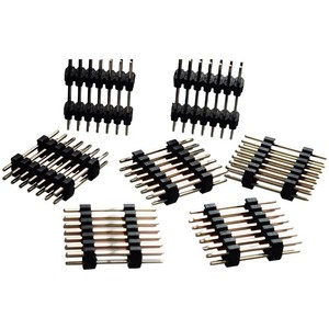 Custom 1.0mm 2.0mm 2.54mm Female <strong>Header</strong> <strong>Pin</strong> <strong>Header</strong> Male 2*2/3/4/5/6/7/8/9/10 20P 40P Total Height L24MM - Product Image 4