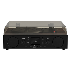 <span class=keywords><strong>Amplificador</strong></span> Retro Estéreo con Sonido Envolvente, Gramófono Vintage con Altavoz Incorporado, Pantalla LED <span class=keywords><strong>y</strong></span> <span class=keywords><strong>Tocadiscos</strong></span> de 3 Velocidades - Product Image 5