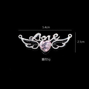 2025 personnalisé luxe Bling strass chaussures décorations mode diamant métal concepteur chaussure breloques en gros - Product Image 4