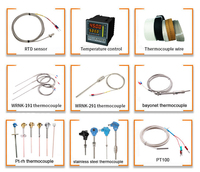 Sonde de température thermocouple de haute qualité RTD Pt100 pour 300°C 600°C, type vis M6, thermocouple K J, Pt100 M12