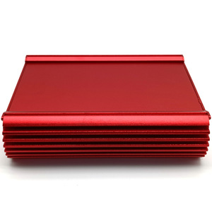 Aluminum Heat Sink 113mm x 39mm Custom Industrial Cooling Enclosure - Product Image 1