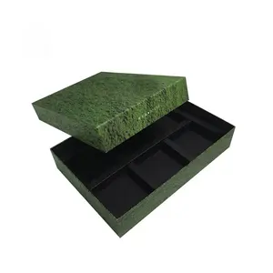 Özel 2-Piece lüks sert kutu karton hediye kapak ve Bade kağıt ambalaj kutusu ekle