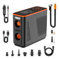 Pompe électrique haute pression pour SUP, portable, rechargeable, avec écran LED numérique, pour kayak, voiture, vélo