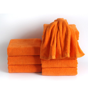 ผ้าเช็ดตัวอาบน้ำ 70x140 ซม. ผ้าฝ้ายแท้ หนาพิเศษ สีขาว สำหรับใช้ในโรงแรม - Product Image 3