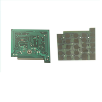 Venta caliente Fabricante de PCB de un solo lado 24 clave PCBA tableros de aceite de carbono para control remoto y calculadora y electrónica de consumo