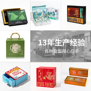 Customized High End Tea <b>Gift</b> <b>Boxes</b> Camellia Flower Tea Oil Packaging <b>Empty</b> Box For Chinese New Year <b>Gift</b> Sets - Product Image 1