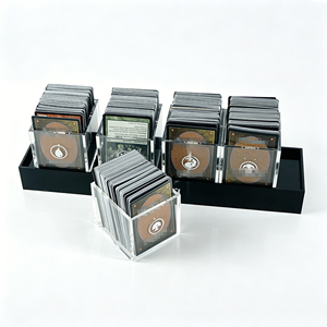 Boîte de rangement pour cartes Elite empilable pour le tri des decks <span class=keywords><strong>MTG</strong></span> et l'affichage sur étagère - Product Image 2