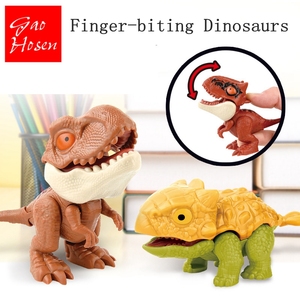 Mini Dinosauri in Plastica che Mordono il Dito, Giocattoli con Articolazioni Mobili, Modelli Simulati di Tyrannosaurus <span class=keywords><strong>Rex</strong></span> - Product Image 3