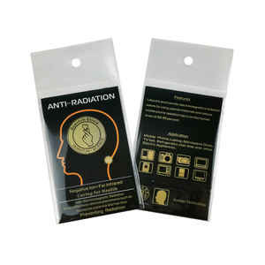 Capa de Telefone com Proteção EMF, Adesivo Anti-Radiação Dourado 24K, Proteção Contra Radiação EMF, Escudo Quântico, Chip Terahertz Personalizado - Product Image 2