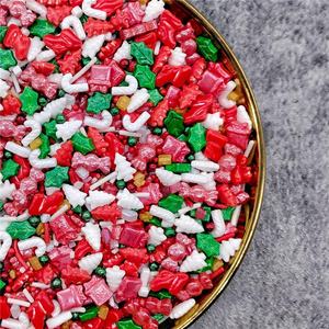 Nouveautés : Perles de Noël comestibles pour la pâtisserie, en forme de cloche, en sucre, pour décorer les gâteaux, les bonbons et les sapins de Noël - Product Image 2