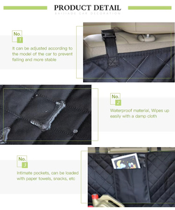 Housse de siège auto pour <span class=keywords><strong>chien</strong></span>, tapis de <span class=keywords><strong>protection</strong></span> pour coffre de <span class=keywords><strong>voiture</strong></span>, coussin de transport pour <span class=keywords><strong>chien</strong></span> - Product Image 2