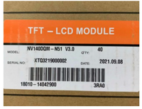 Modul LCD Bar Stretch Native BOE NV140DQM-N51 14,1 inci 400nits 1920*550 Haze 25% TFT untuk Signage Digital Transportasi